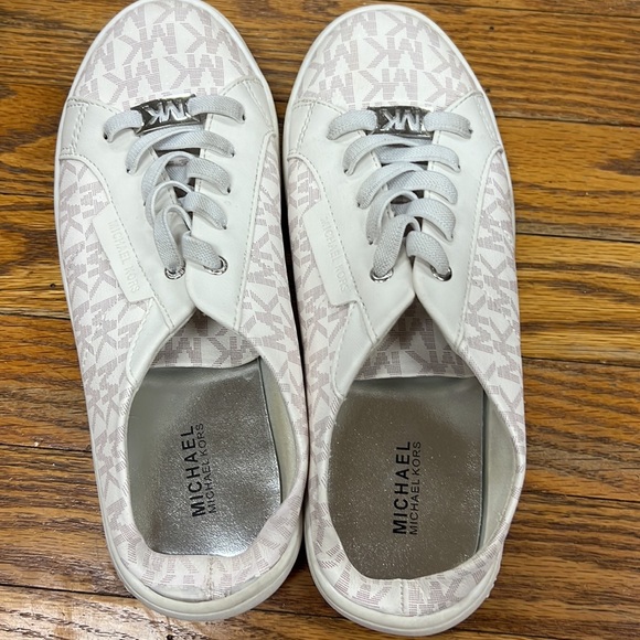 MICHAEL KORS | Gem Miracle Mule logo slip on shoes (Girls 3 fits womens sz  5) - Picture 6 of 9